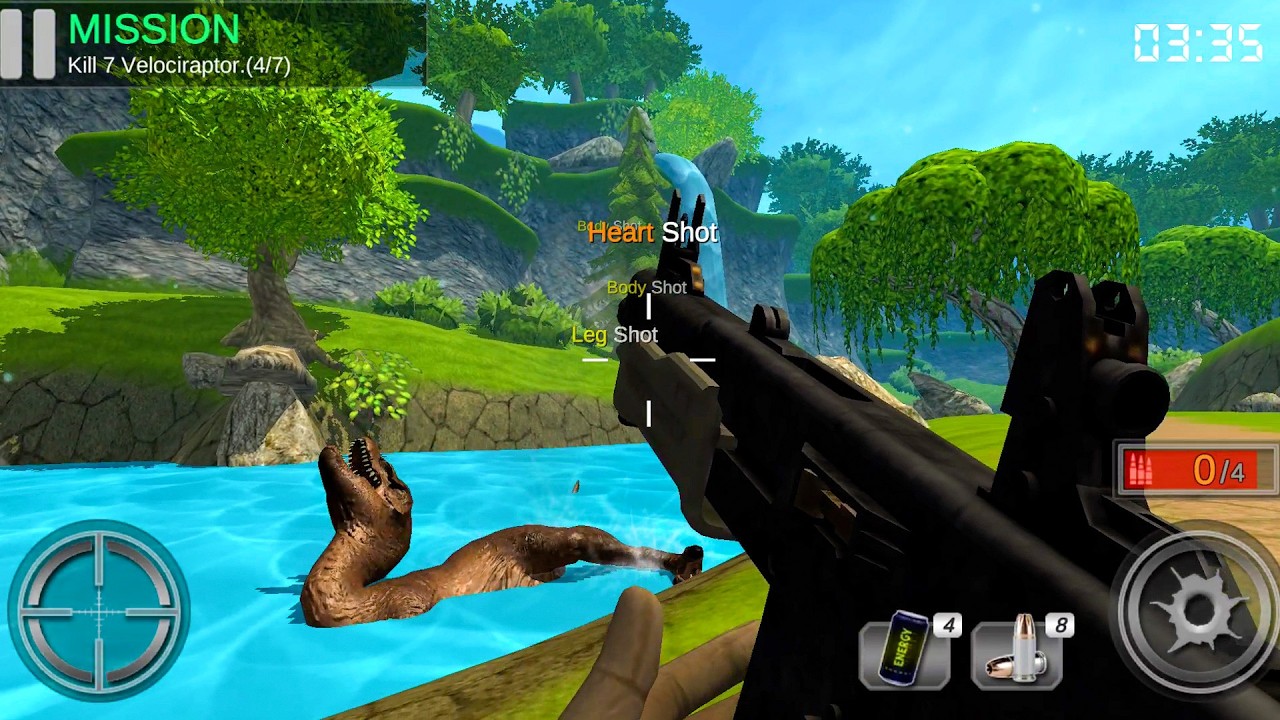 Dino Hunter King Android Gameplay | Dinosaur Hunting Games 2025 #8