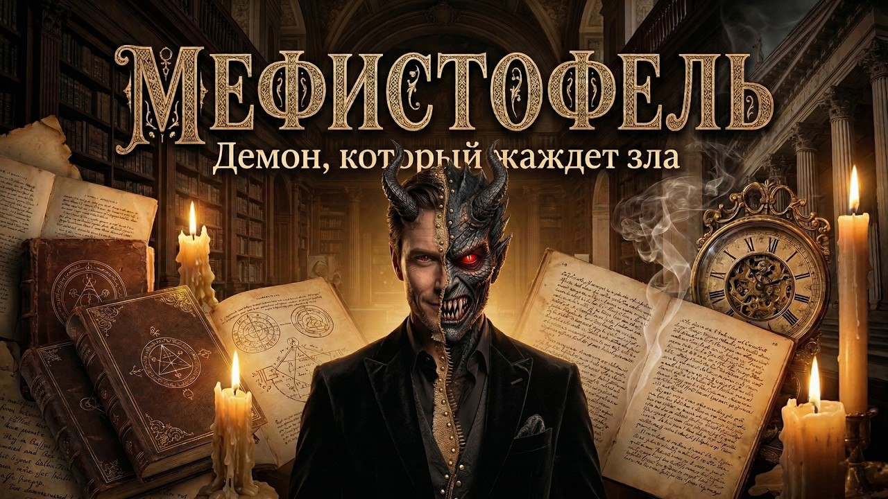 Как Мефистофель стал главным воплощением интеллектуального зла | история на ночь