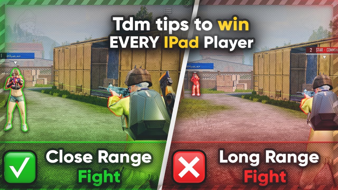 نصائح مستودع للفوز على معظم لاعبين الايباد | Tdm Tips & Tricks To Win Against IPad Players