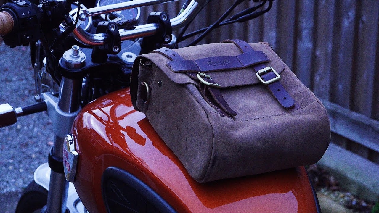 Classic soft motorcycle luggage for MODERN CLASSIC MOTORCYCLES!