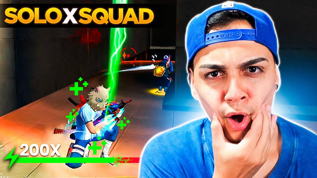 ABSURDO!! É IMPOSSÍVEL PERDER UMA PARTIDA SOLO VS SQUAD COM ESSA ESTRATÉGIA!! FREE FIRE MOBILE
