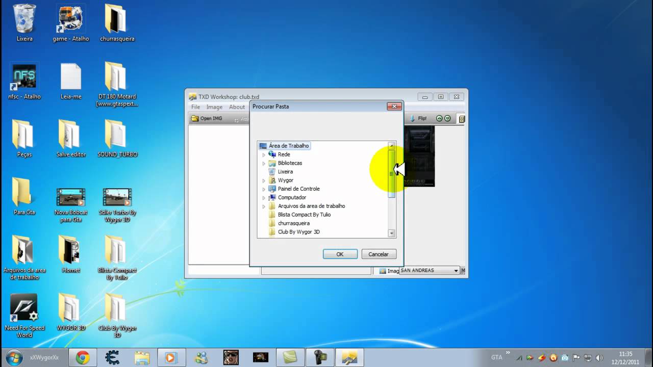 Como abrira as texturas de um carro para importar no Zmodeler