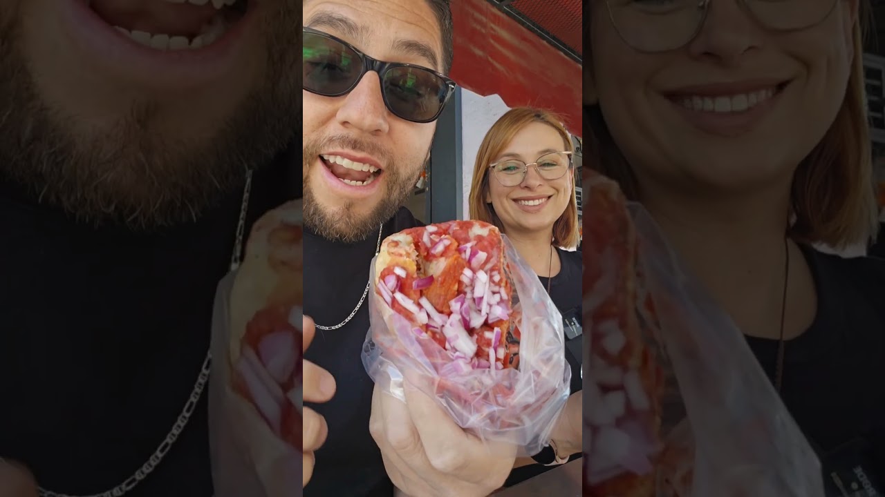 Trying tortas ahogadas in Guadalajara 🔥