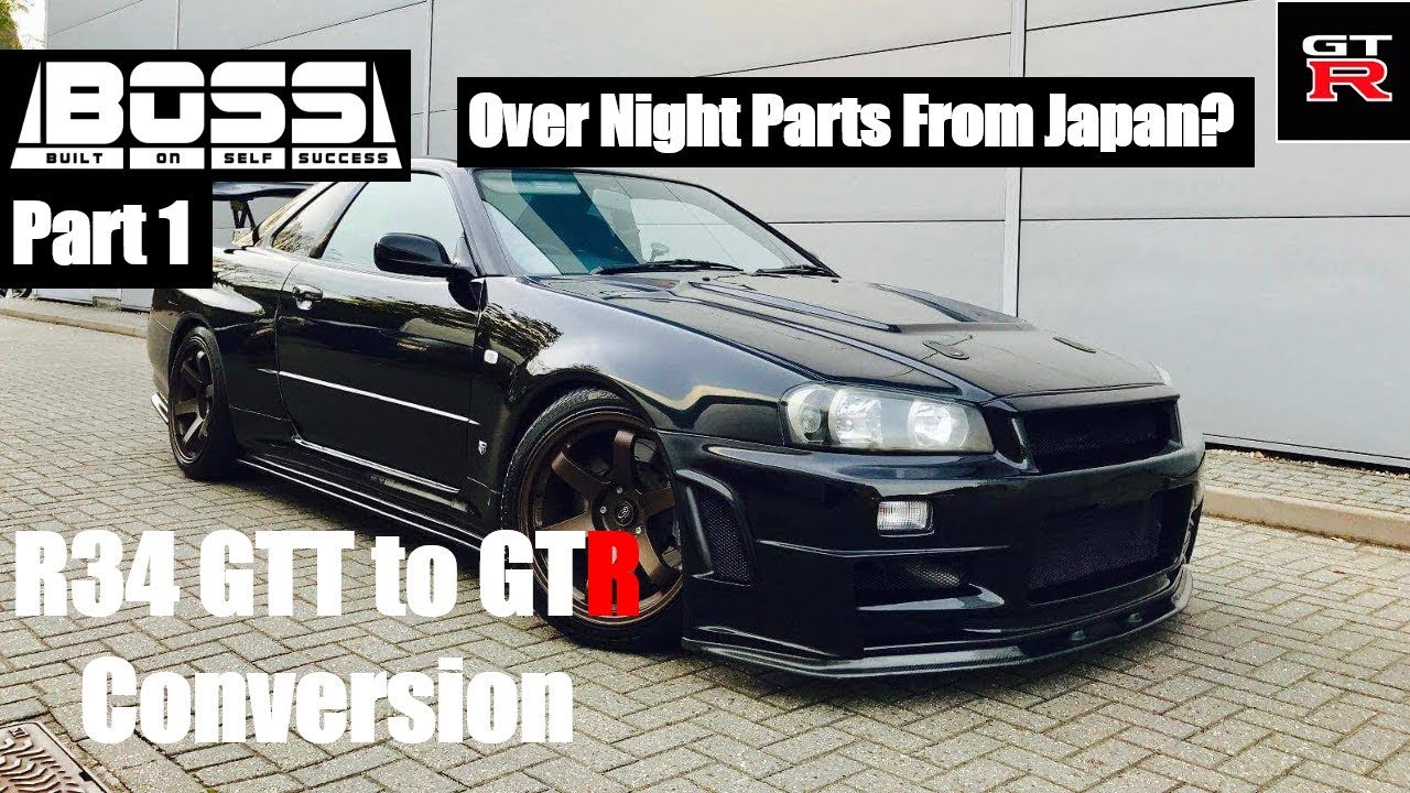 P1 | Choosing The Right Bodykit For Your Build - R34 GTT to GTR Z-Tune Conversion | BOSS