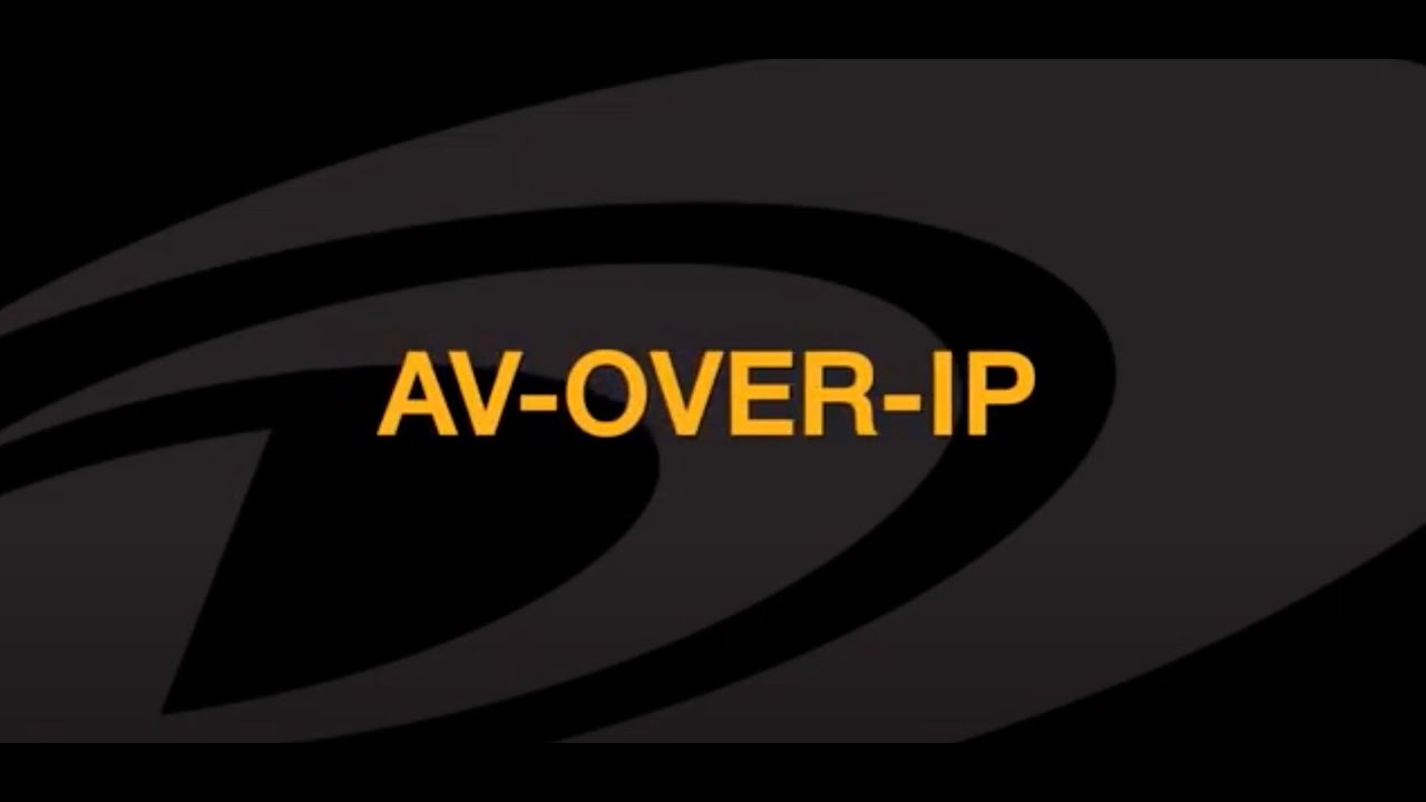 DM NVX&reg; AV-Over-IP with Crestron