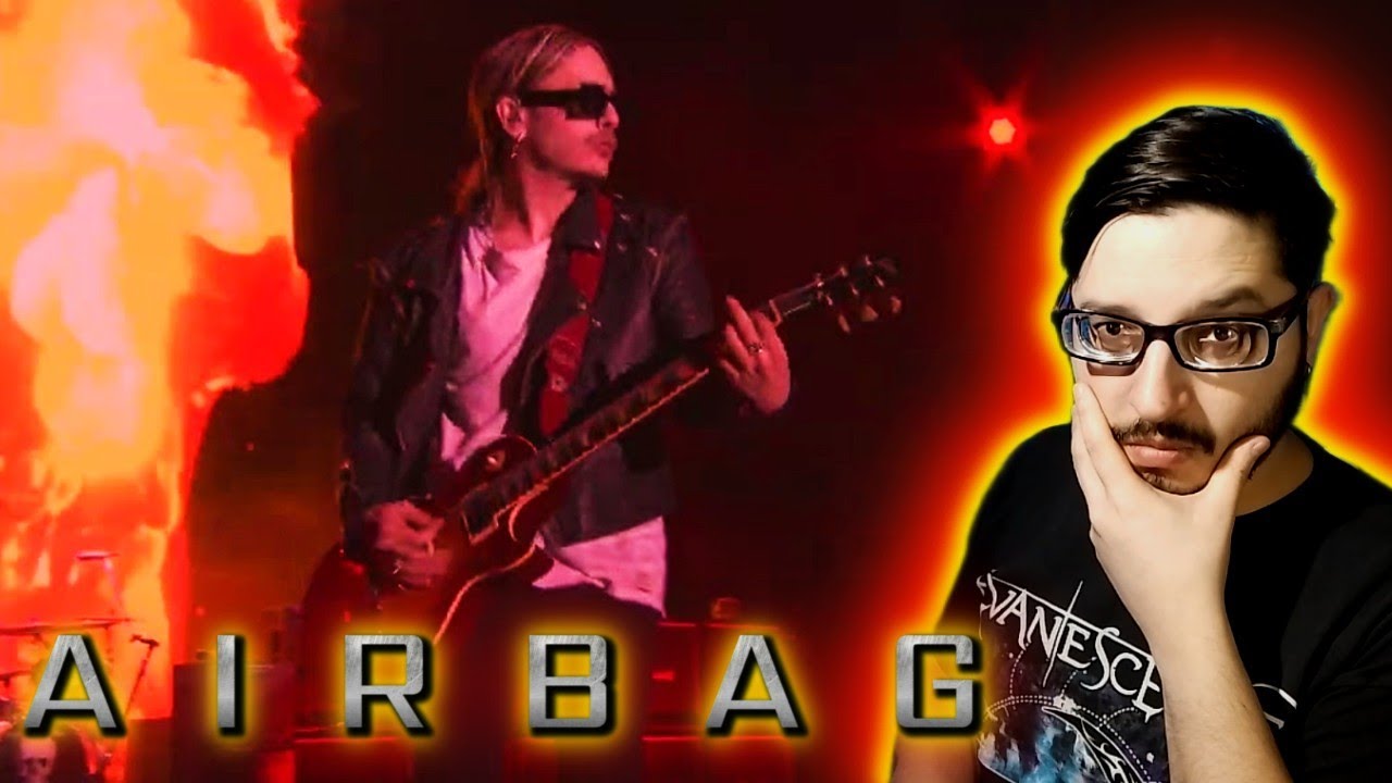 Que sea Rock | Reacción a AIRBAG - Jinetes Cromados - Vivo en Velez