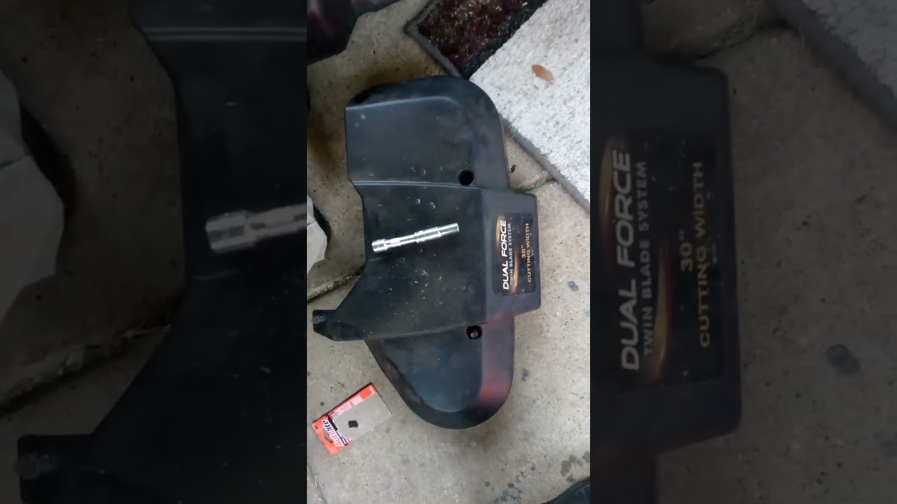how to tighten the blades cable on a time machine toro 30 inch