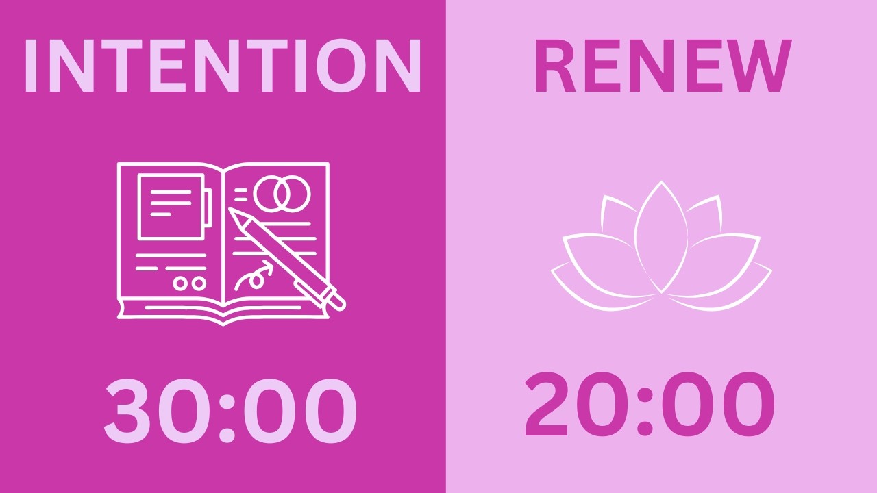 30/20 Pomodoro Timer 🎵 Focus & Reset Cycle | Study With Me