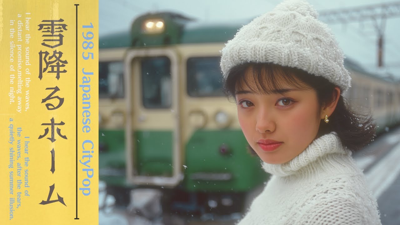 冬の邦楽❄️80'JAPANシティポップ|ドライブ,チルタイム,study music, 作業用BGM,リラックスタイム