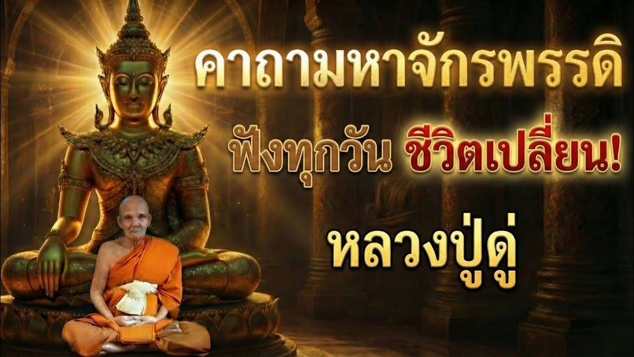 คาถามหาจักรพรรดิ หลวงปู่ดู่ ฟังทุกวัน ชีวิตเปลี่ยน! ปลดหนี้สิน พลิกชะตาจากร้ายกลายเป็นดี