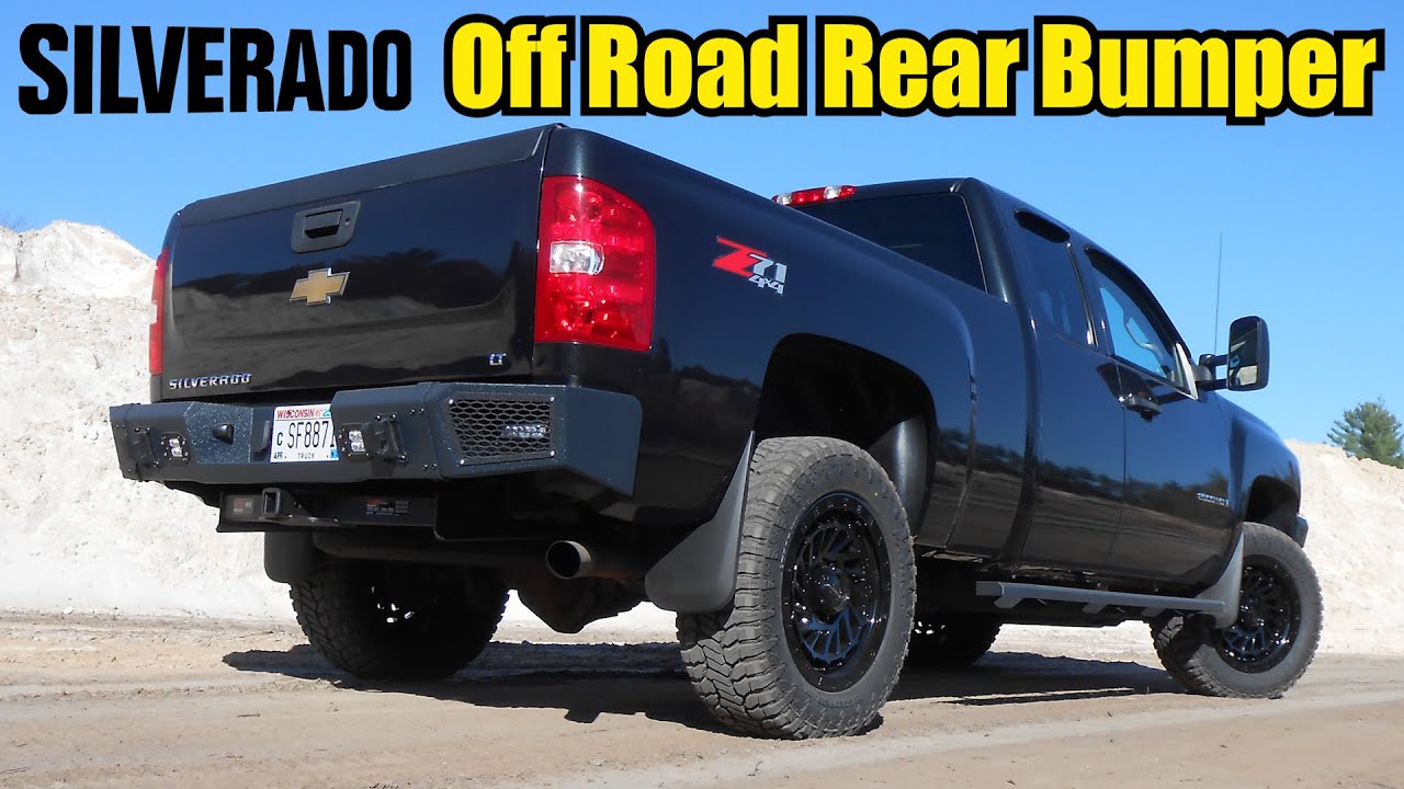 2009 Silverado 2500HD Rear Off Road Bumper