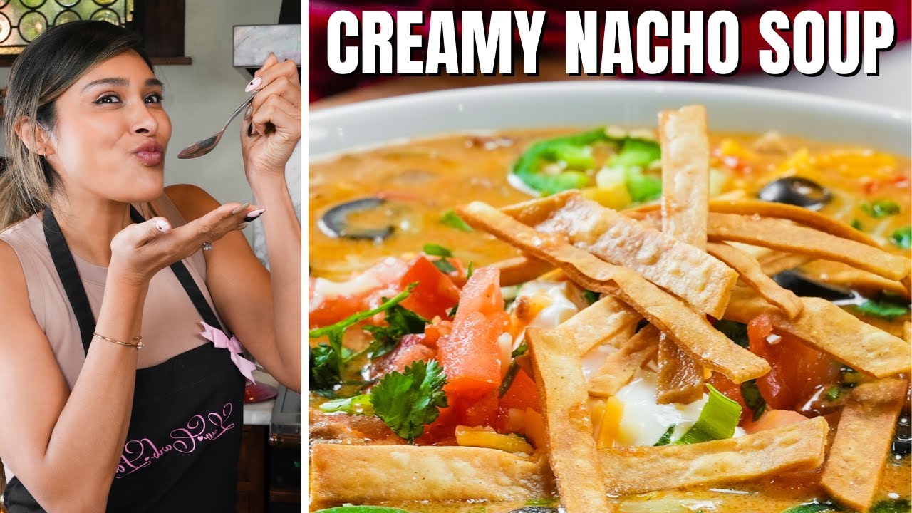 Two Carb Soup! How to Make Keto & Low Carb Creamy Nacho Soup Recipe