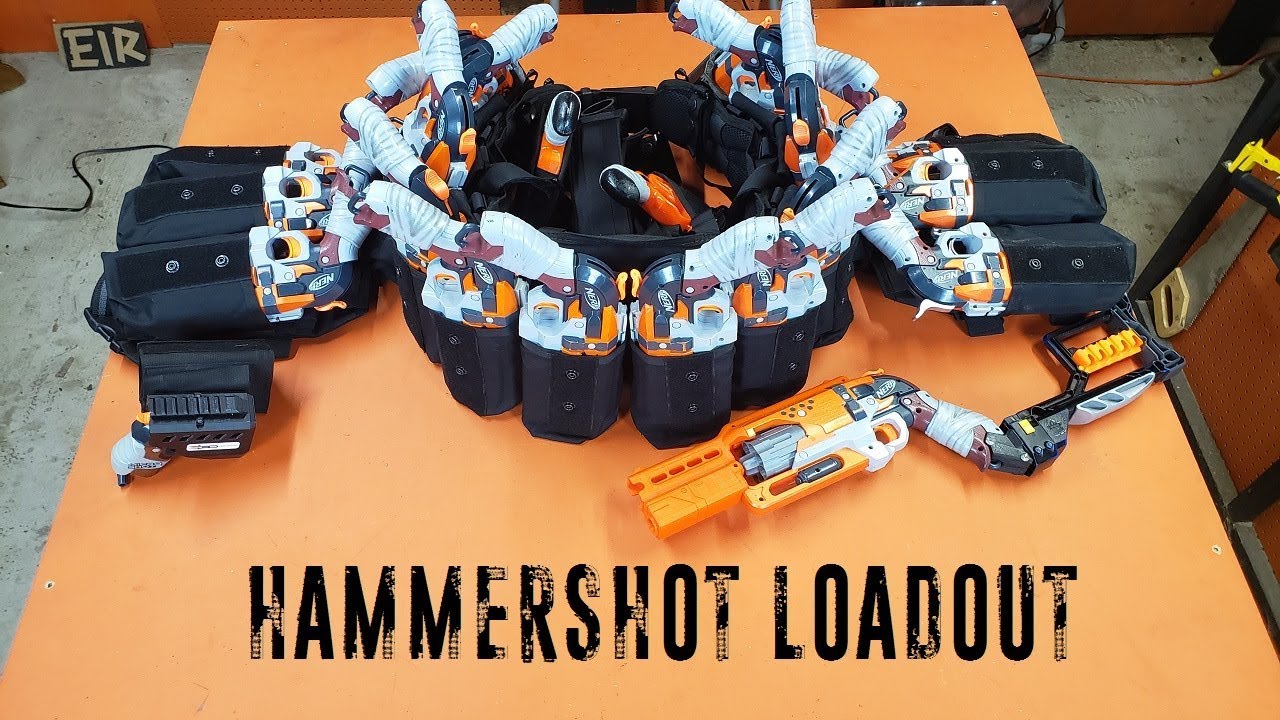 Комплектация Nerf — улучшенная комплектация Hammershot