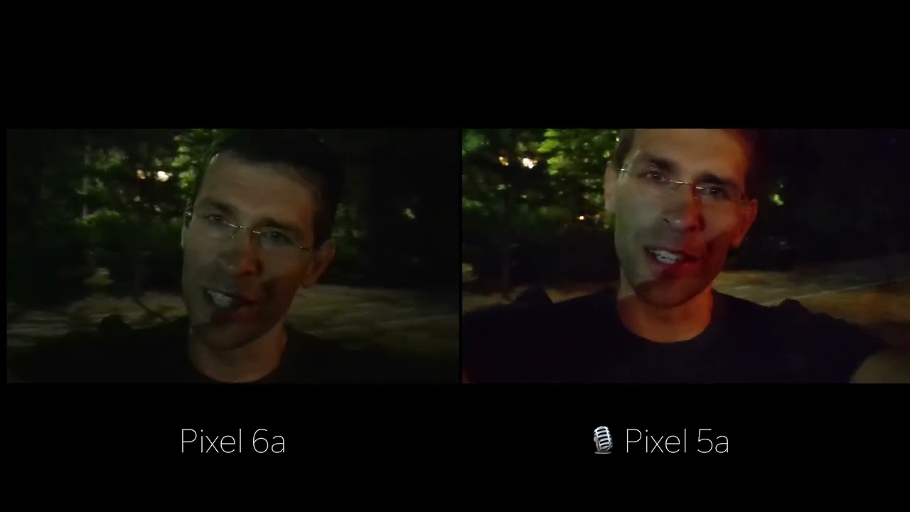Тест камеры Google Pixel 6a и Pixel 5a: сравнение видео