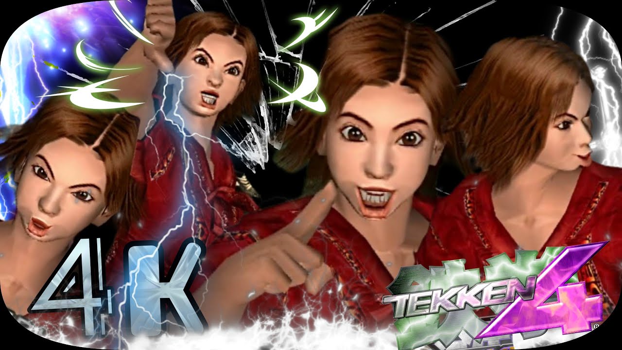Михару в костюме Пола и с движениями Tekken 4 Remastered UHD 4K 60 FPS
