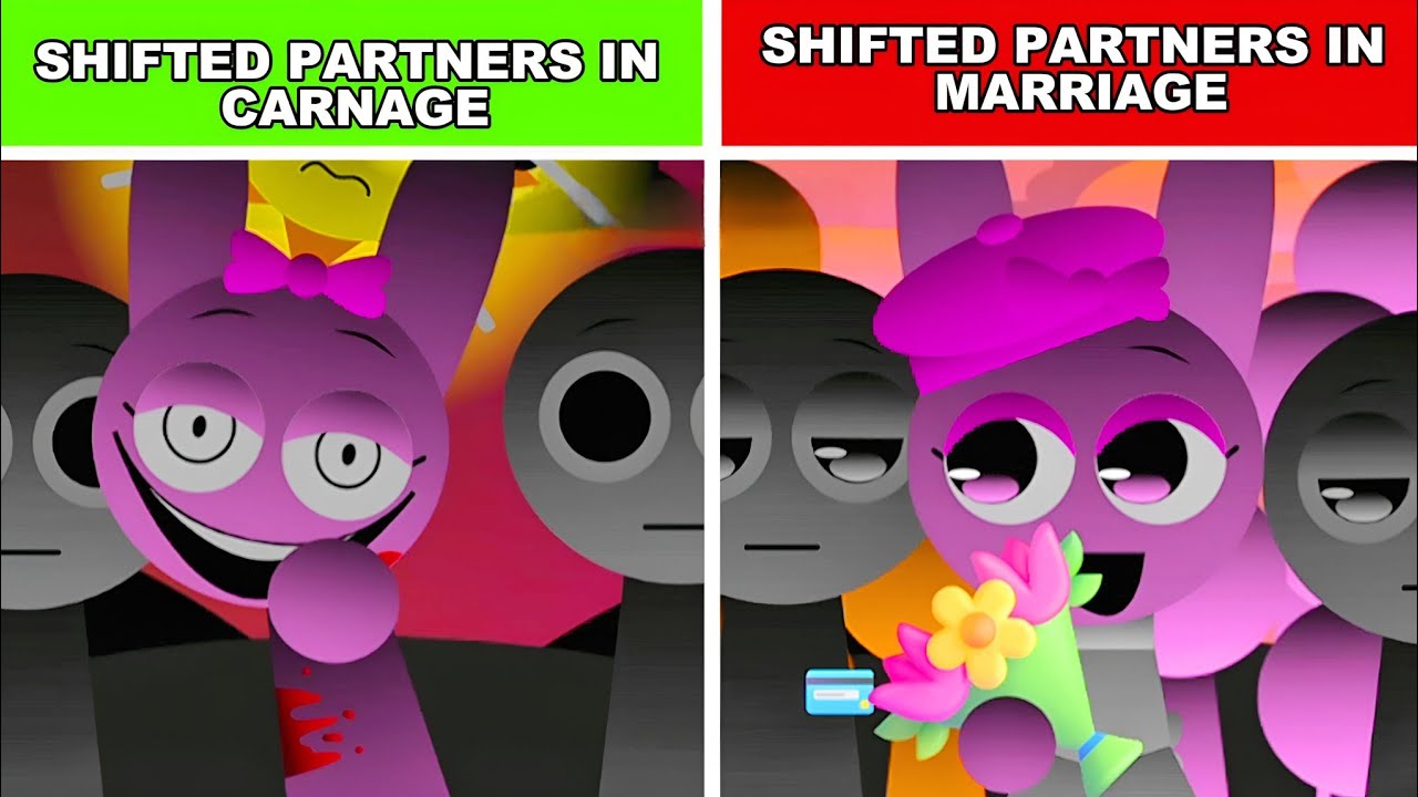 Sprunki Shifted Partners in Carnage Vs  Partners in Marriage