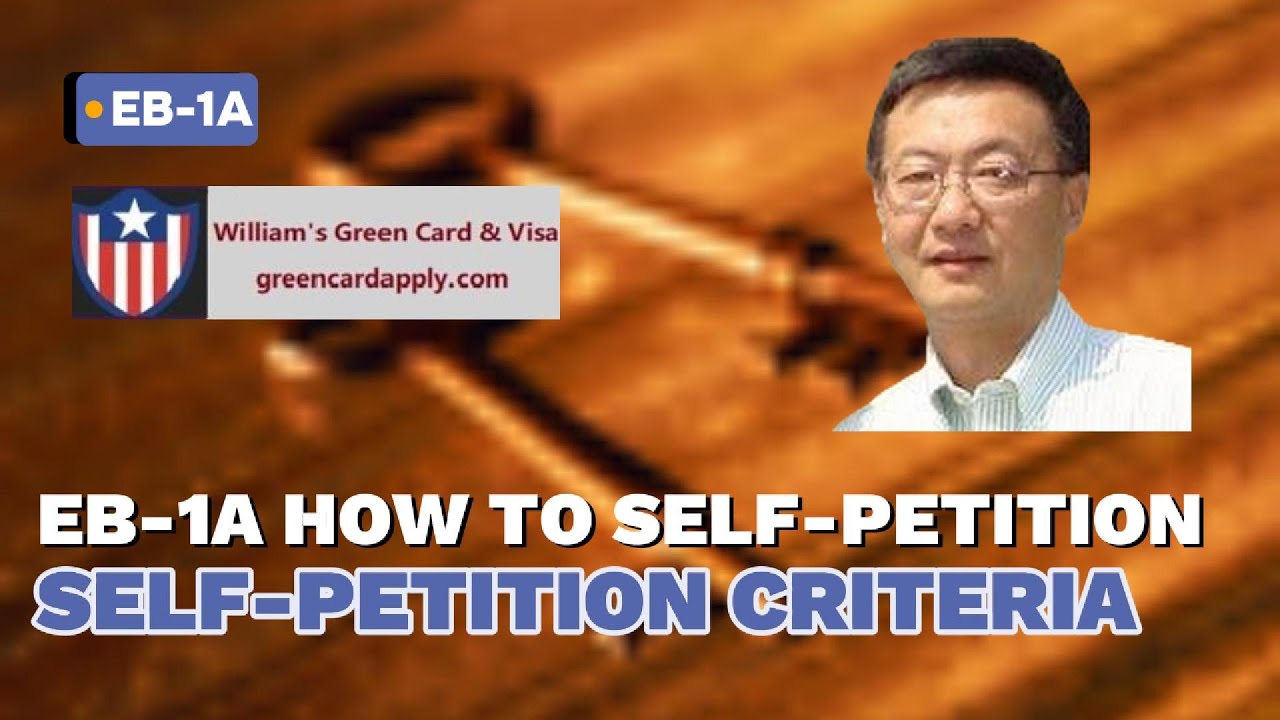 The EB-1A Self-Petition Strategy: How to File Self-Petition for an EB-1A Green Card | EB1A Petition
