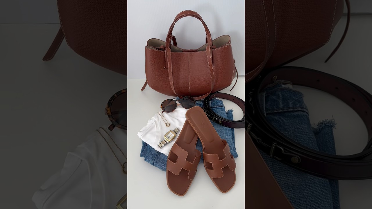 Hermes Oran Sandals OOTD | Céline + Me 