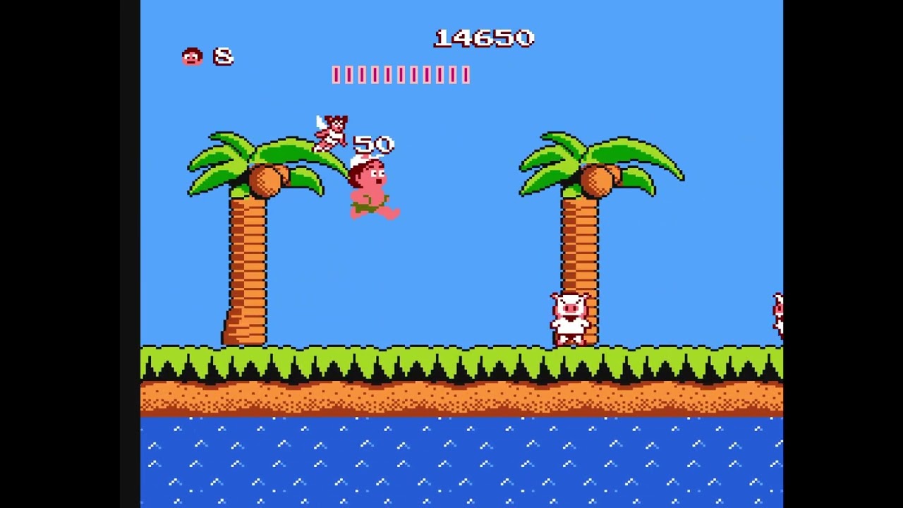 Adventure Island | Area 1 | Game Walkthrough | Retro NES