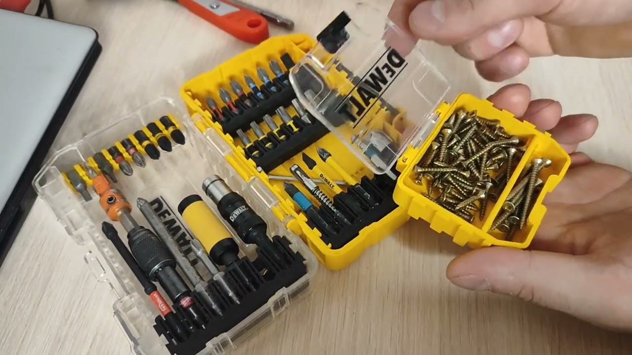 кейс dewalt DT70801-QZ. оснастка для шуруповерта сборщика мебели.Битодержатель Milwaukee и Felo #diy