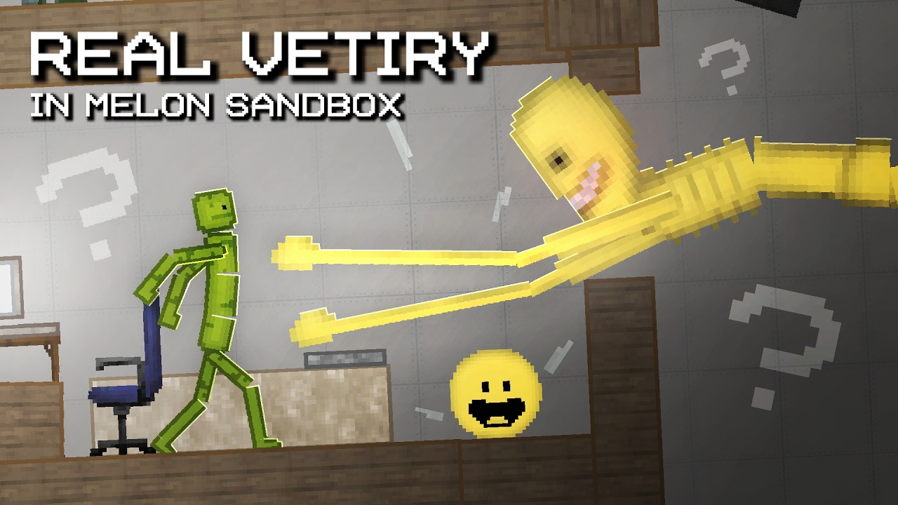 I Defeated Verity in Melon Playground Sandbox (Horror)