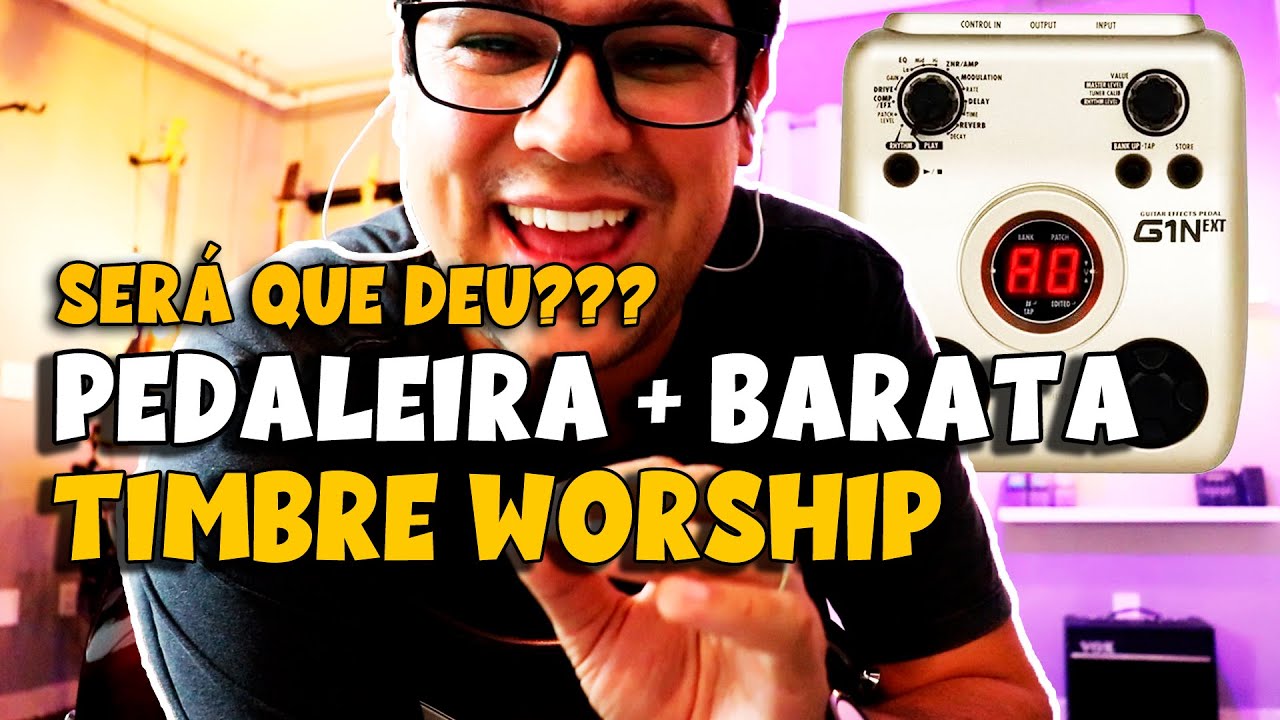 Timbre Worship com uma zoom G1 NEXT será que dá? | Fiz o melhor que deu com as ambiências antigas