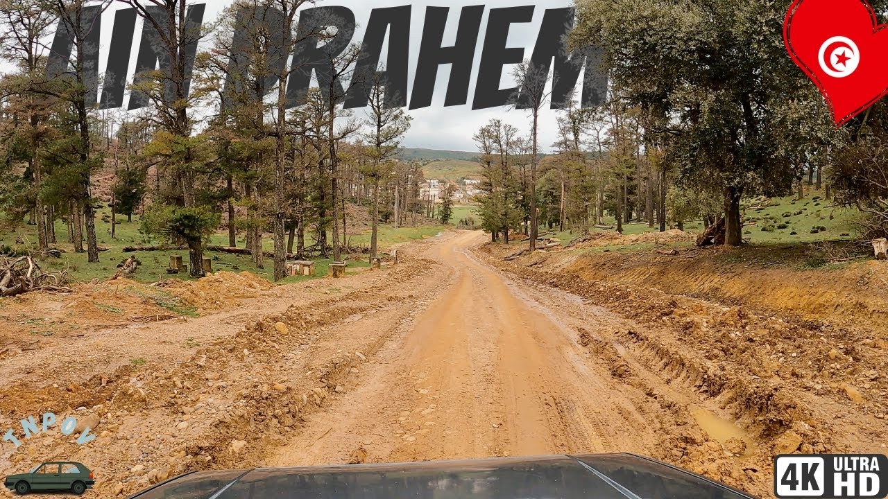 Off Road In Ain Drahem, Tunisia 🇹🇳 4k