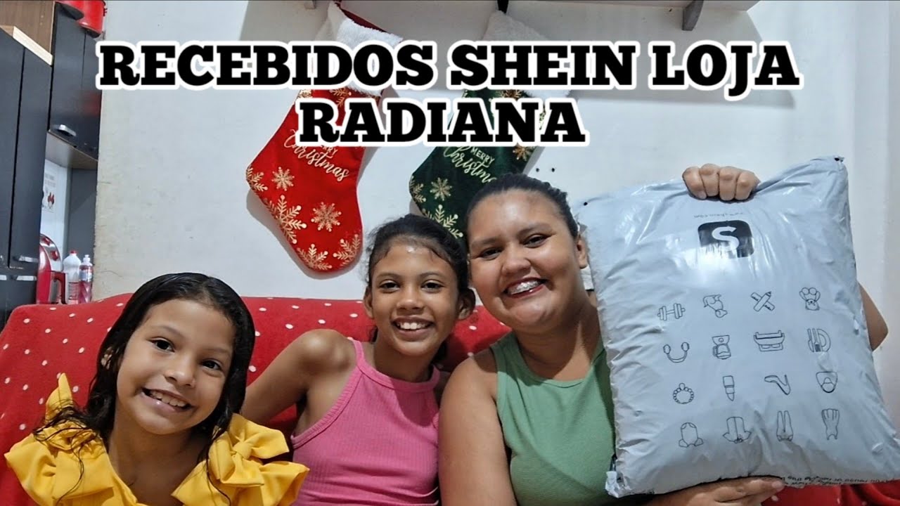 #SHEINtrends #ad RECEBIDOS SHEIN TUDO QUE PEDI PRA MINHA PRÉ ADOLESCENTE LOJA RADIANA 