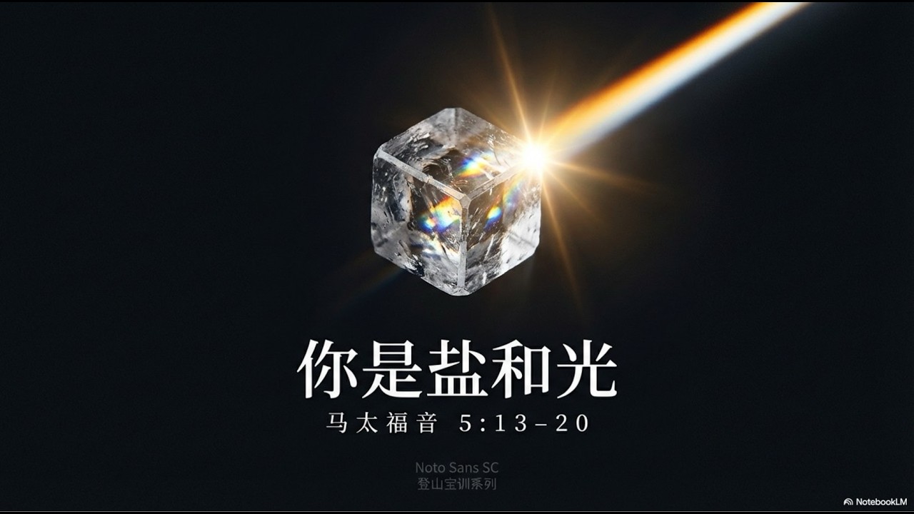 证道分享｜你是盐和光