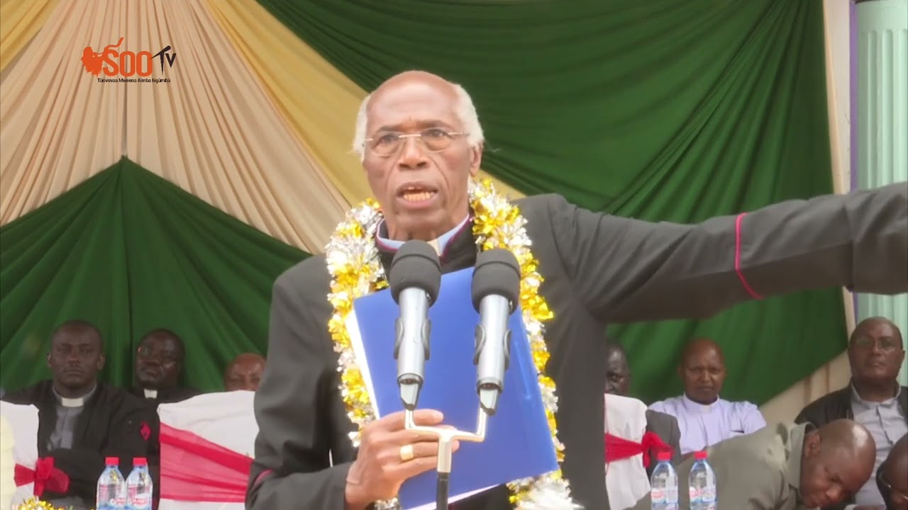 Bishop Kîng'oo of Machakos wants People of the North Rift to get Civilised and stop tribal clashes!