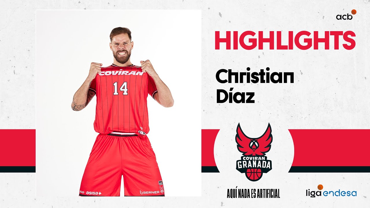 CHRISTIAN DÍAZ, artífice de la segunda victoria de COVIRAN GRANADA | Liga Endesa 2023-24