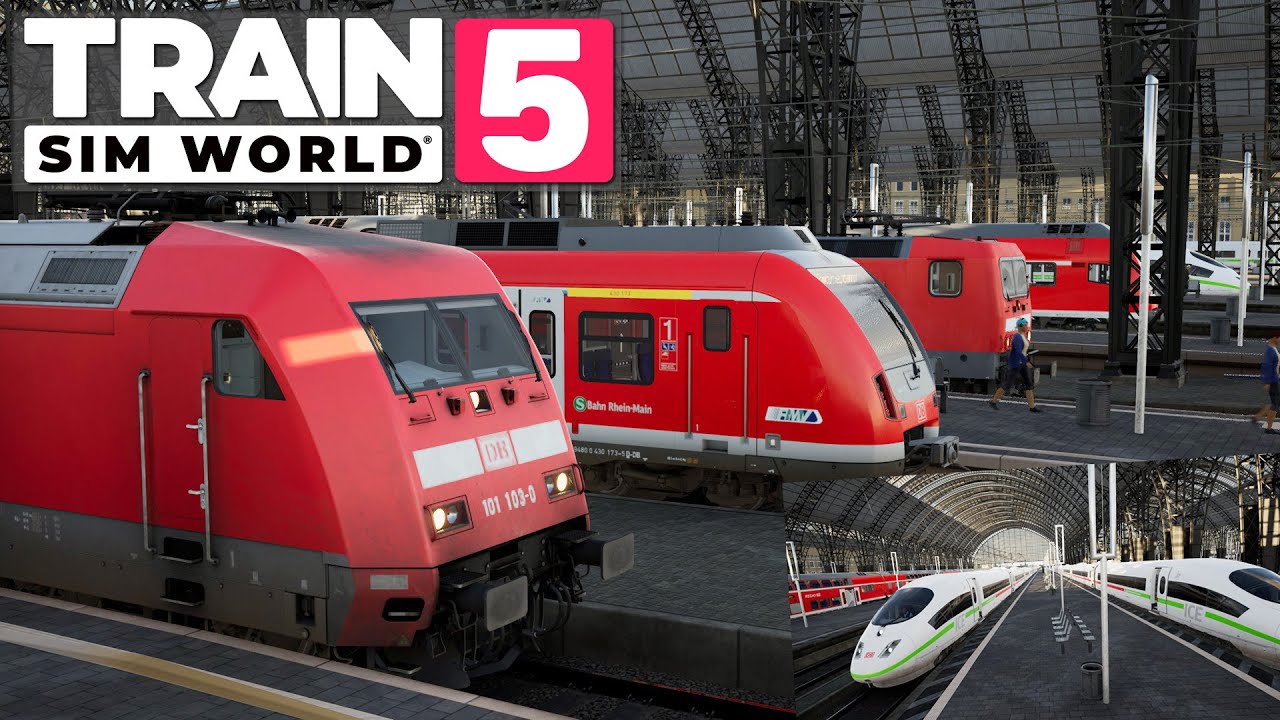 Train Sim World 5 Wird SO die PERFORMANCE BESSER? | TSW5 S-Bahn Frankfurt ICE Gameplay