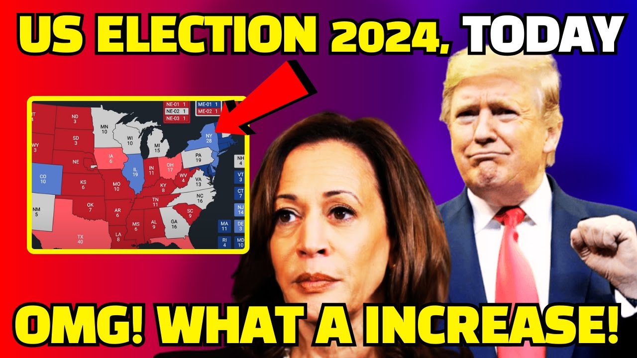 2024 Election Map: NEWEST Polling Averages in States!
