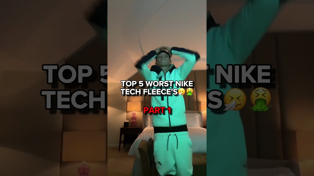 Топ-5 худших флисовых кофт Nike Tech!#foryou#fyp#drip#edit#for#foryoupage#techfleece#colors#yellow