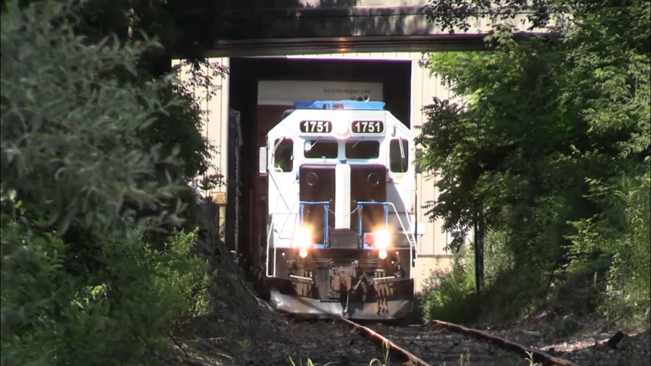 Mass Central Railroad on the Central Mass - Ware, MA - 7/25/2025