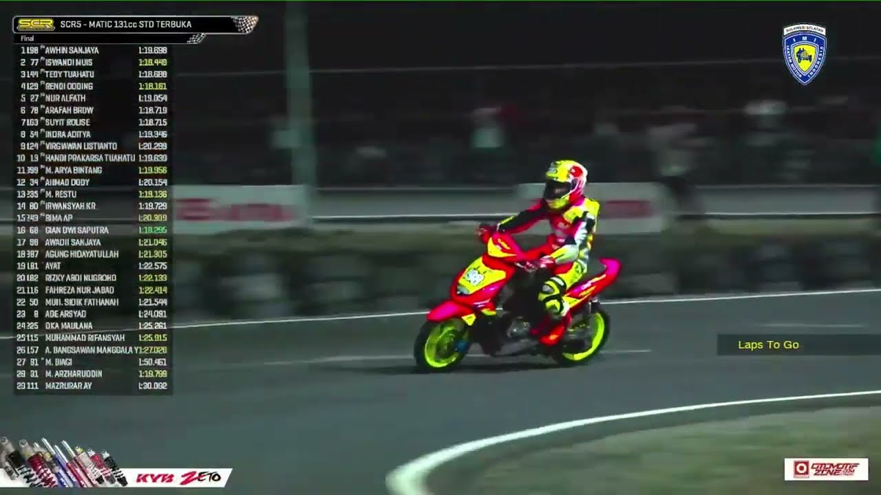 FULL RACE | SCR5 MATIC 131CC STANDARD OPEN | Ratona Motor Sport Circuit, Palopo - South Sulawesi ...