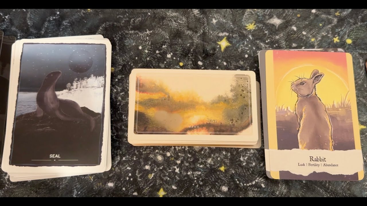 ASMR Ramble: Experimenting with Pairing Oracle/Tarot Decks #1