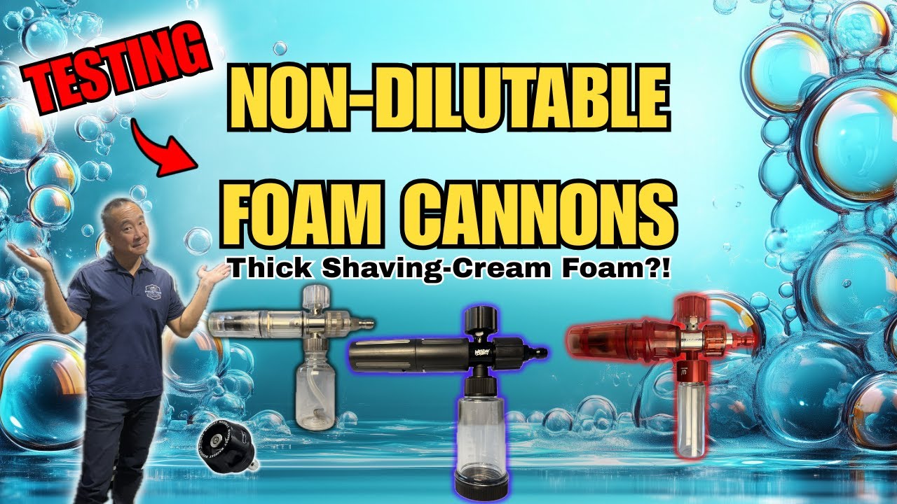 I Finally Tested Non-Dilutable Foam Cannons &mdash; Are They Worth It? 💥