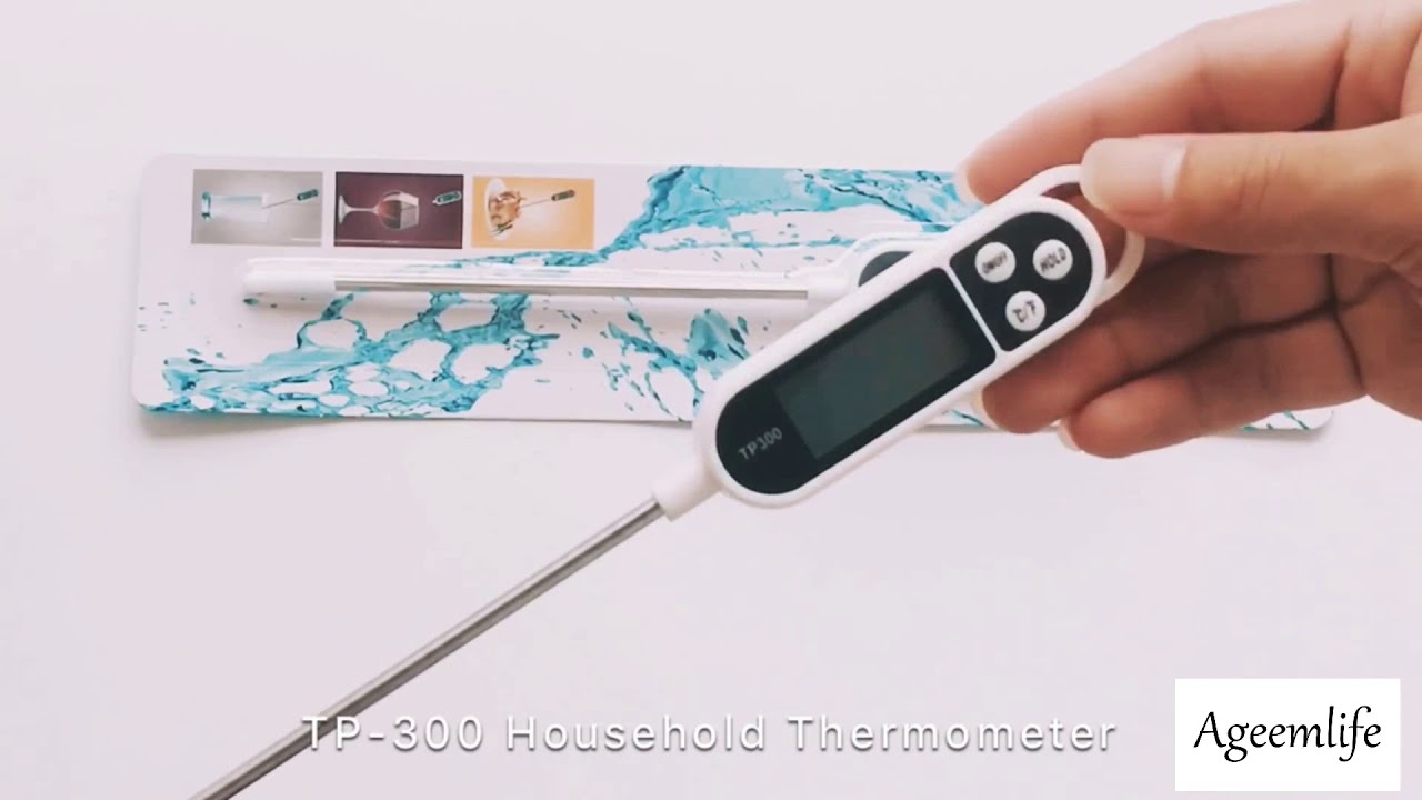Digital Kitchen Thermometer for Milk Water Meat Cooking Food