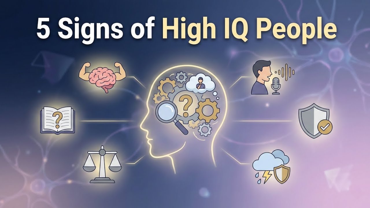 5 Signs Of High IQ People That Only Few Know