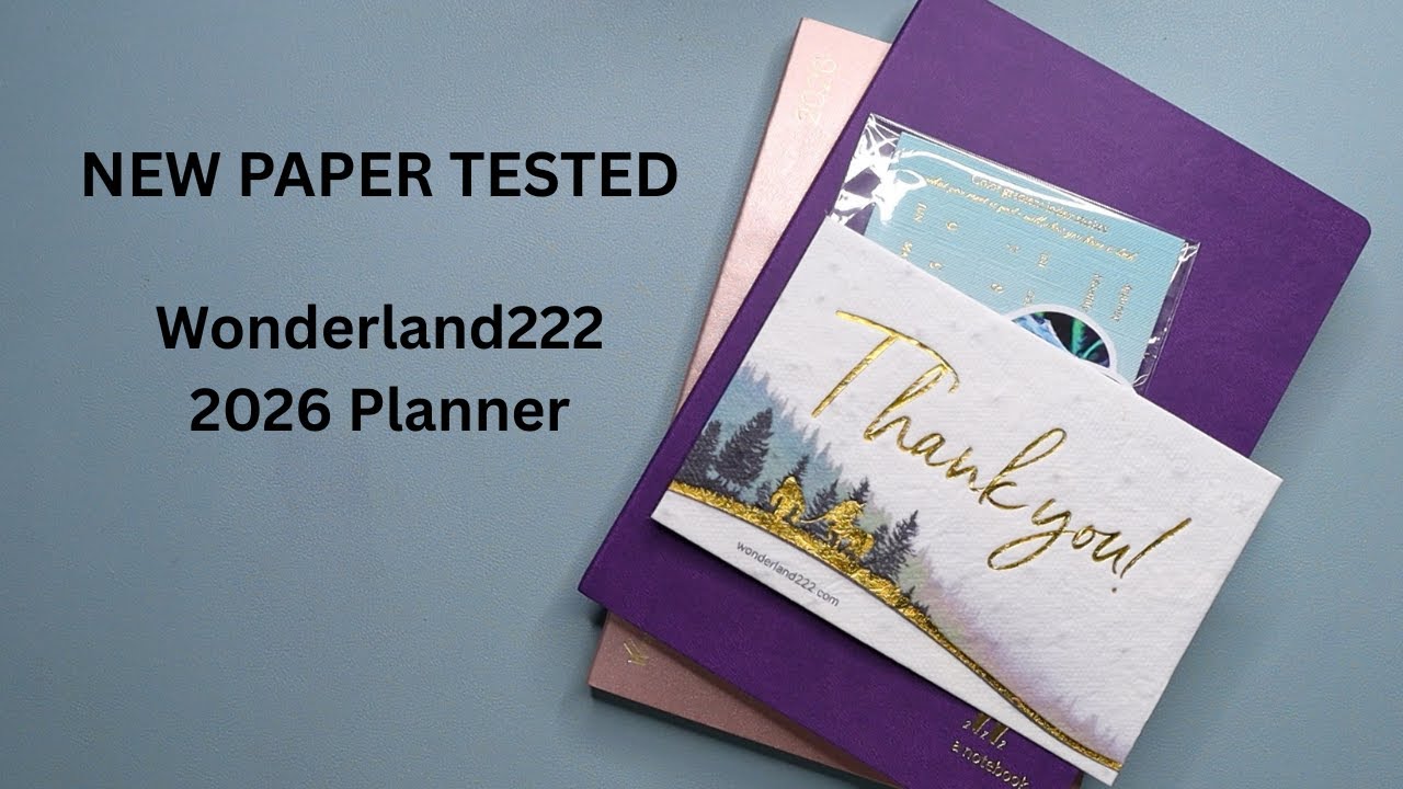 Wonderland 222 сменила бумагу — подходит ли она для перьевой ручки или нет?