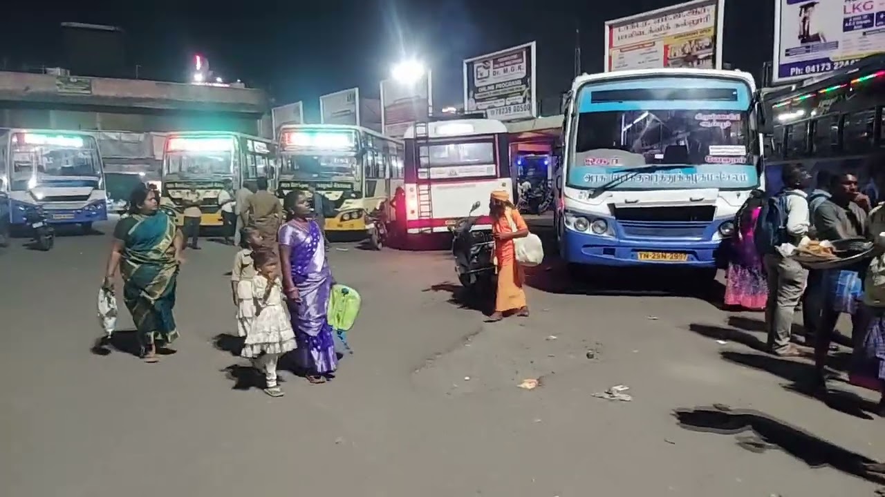 Tiruvannamalai Bus Stand on 10-04-2025