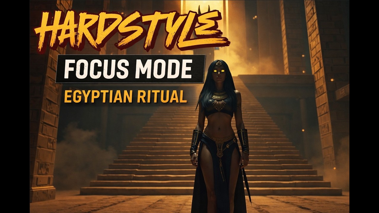 Hardstyle for Focus & Power ⚡ Dark Egyptian Ritual Energy