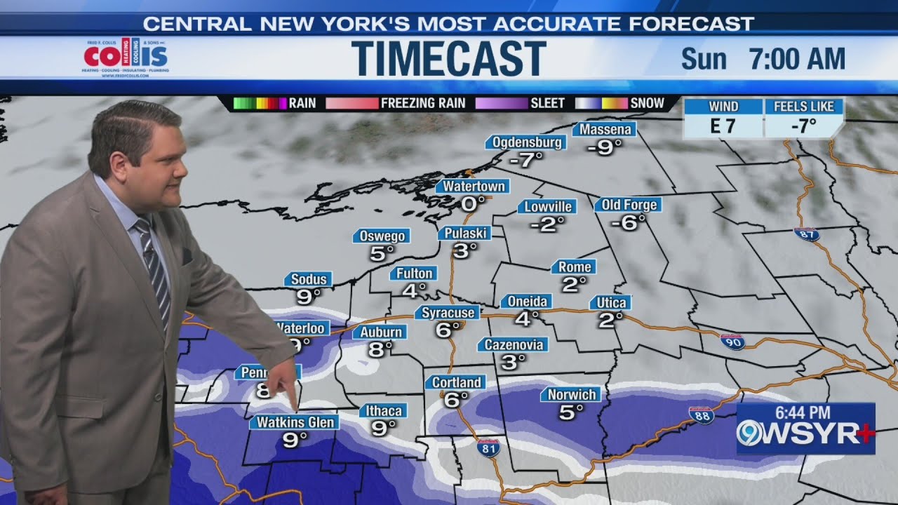 Storm Team Forecast: 6:30PM Saturday 1-24-26
