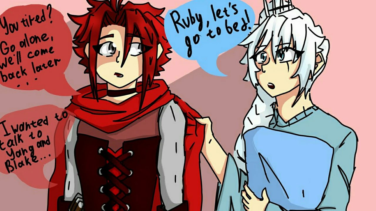 [RWBY] Whiterose and Bumbleby Fanart Comic ( Weiss x Ruby and Blake x Yang) ship yuri |RWRORIZ_RWBY