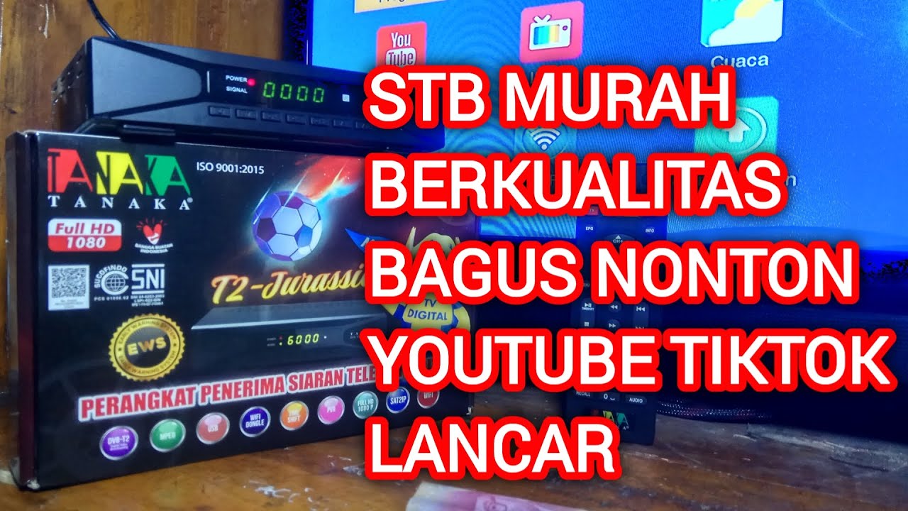 Review dan pasang stb Tanaka T2 jurassic