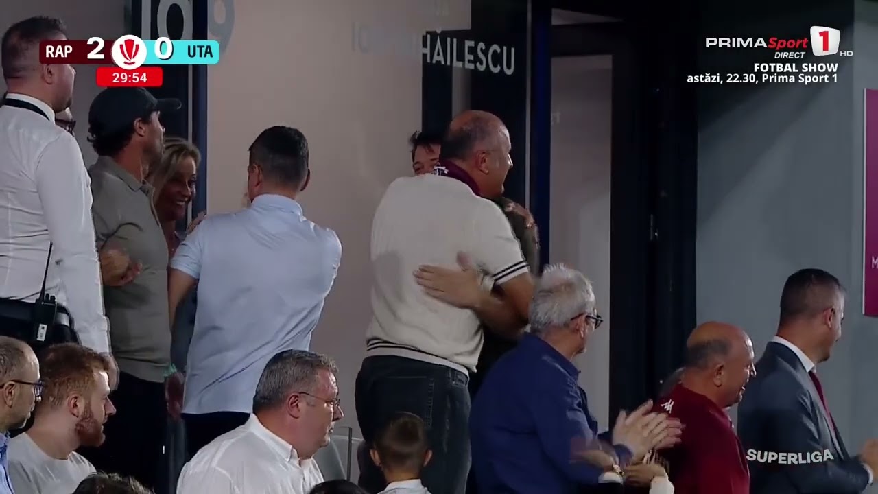 GOOOL! Rapid - UTA 2-0. Adi Dobre finalizează o fază superbă a giuleștenilor