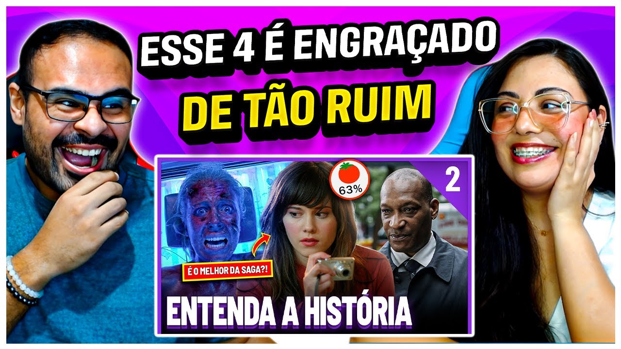 REACT CANAL PEEWEE | Saga Premonição | Entenda a História dos Filmes | PT.2