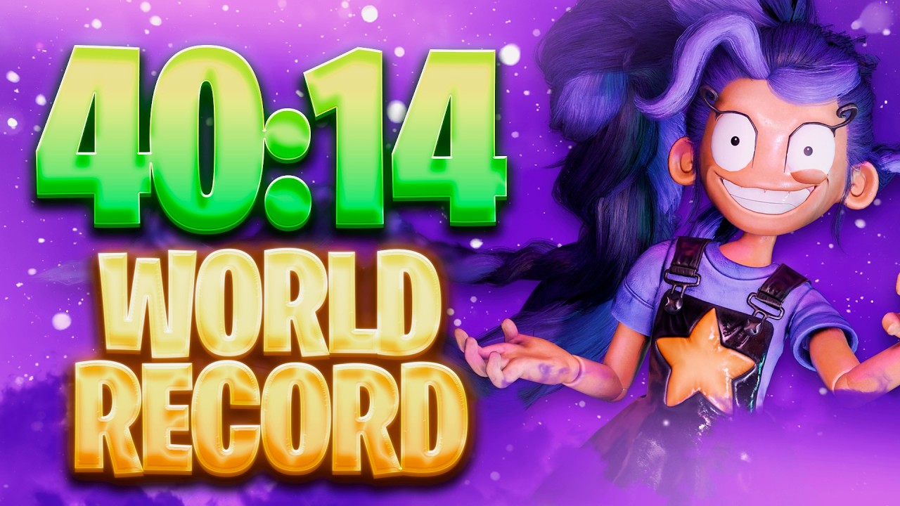 [ WORLD RECORD ] SPEEDRUN POPPY PLAYTIME 5 en 40 MINUTOS / proacventure