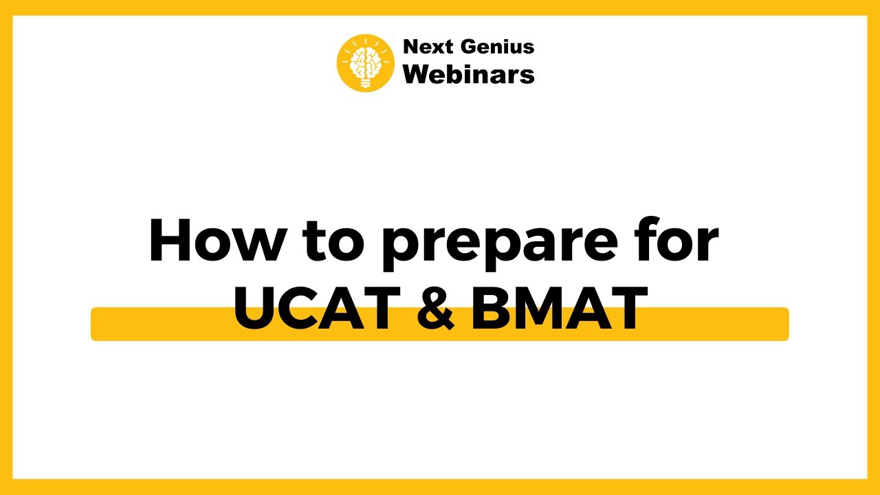 How To Prepare For UCAT & BMAT